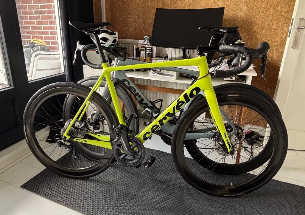 Cervelo R3 Disc Ultegra 8020 Fluorescent Yellow 58CM, Ophalen, Gebruikt, Overige typen