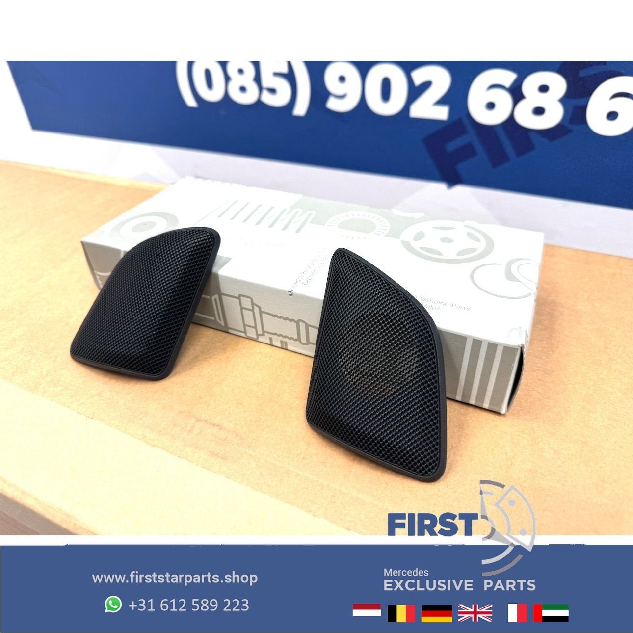 Mercedes W167 GLE SPEAKER SET A1677201505 A1677201605 C167 V, Gebruikt, -, Ophalen of Verzenden, -