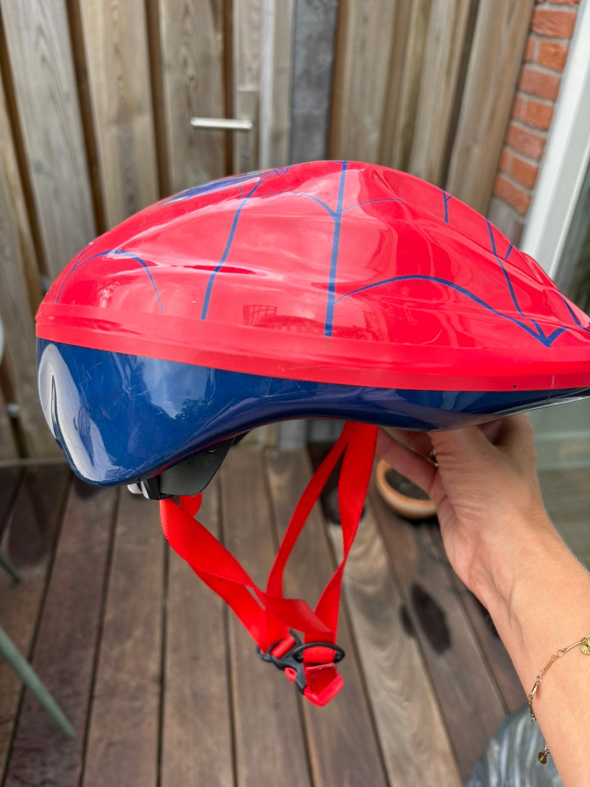Spiderman kinderhelm, Ophalen, Zo goed als nieuw