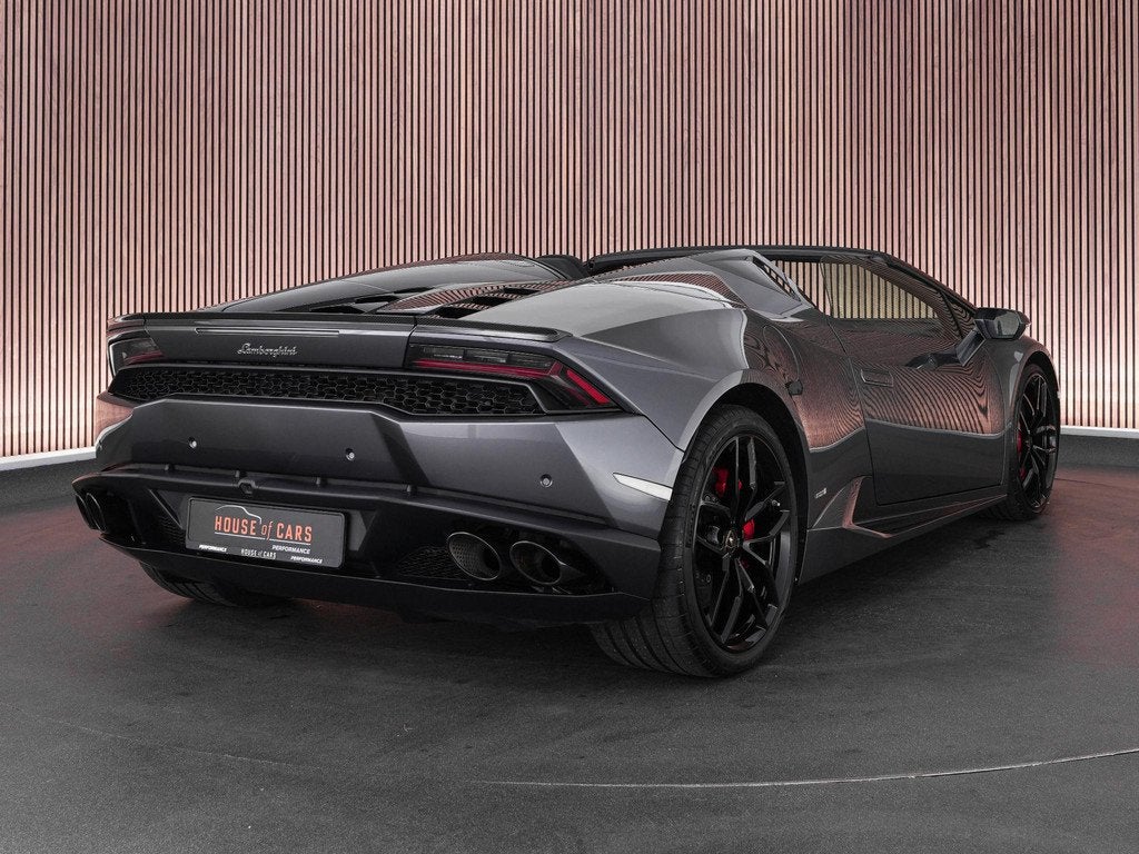 Lamborghini Huracán LP610-4 Spyder 5.2 610pk V10 |Full PPF|, Automaat, 5204 cc, Cabriolet, Alcantara