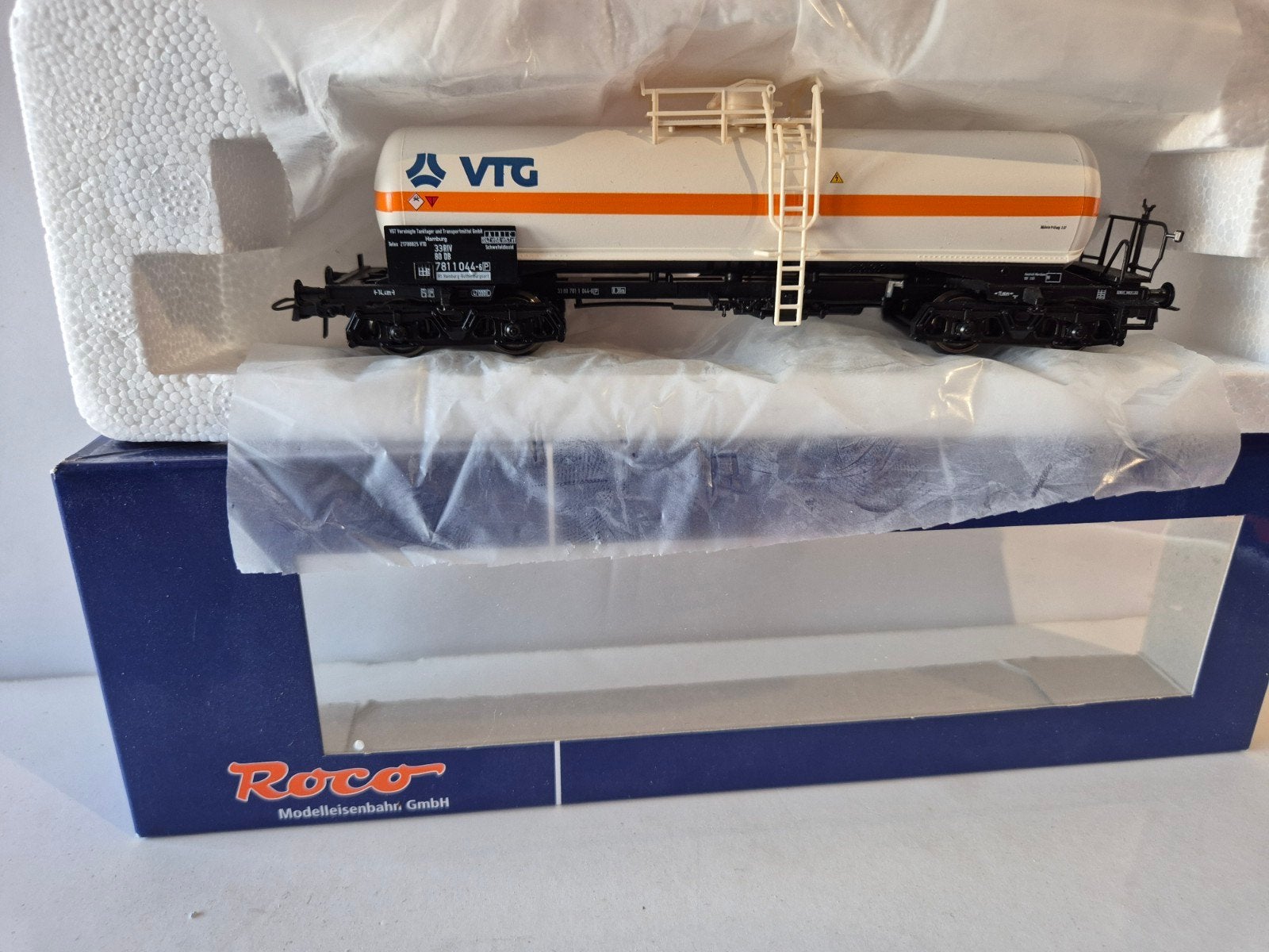 Roco ketelwagen VTG 1:87, Gelijkstroom, Wagon, Ophalen of Verzenden, Zo goed als nieuw