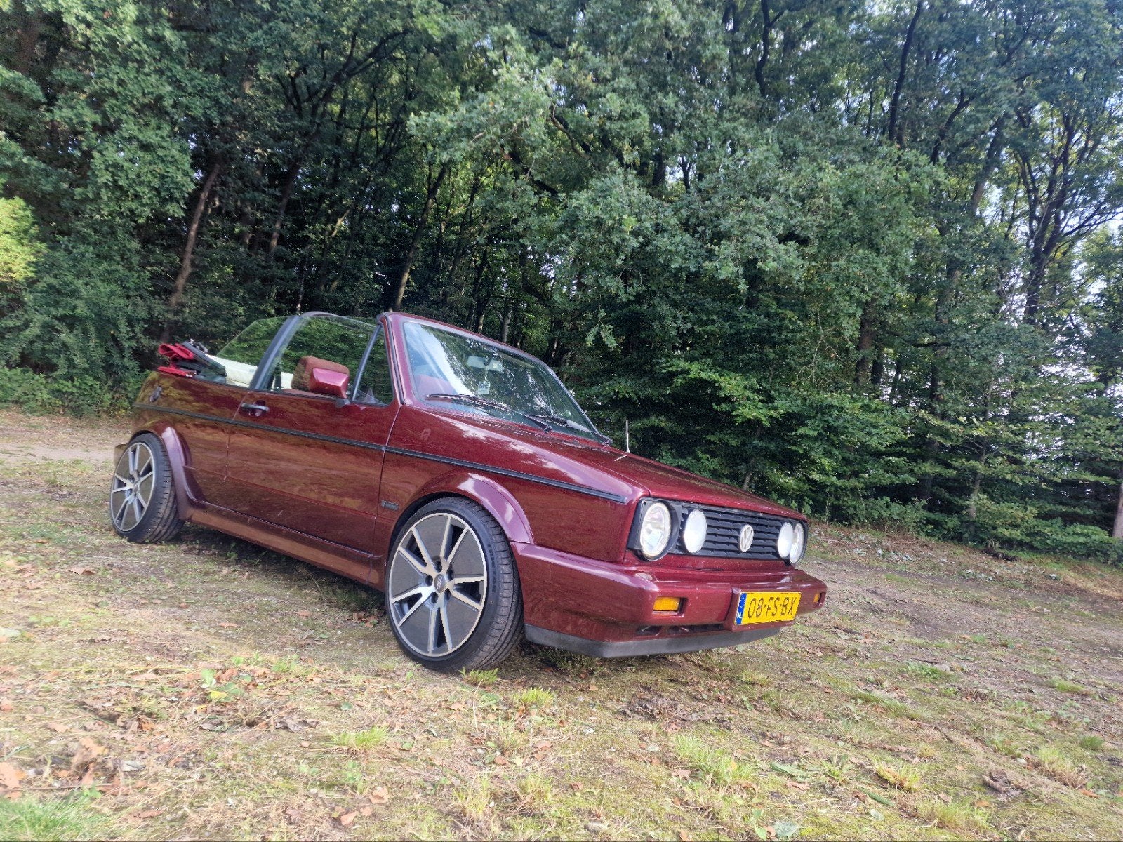 Unieke VW Golf 1.8 Cabriolet "Etienne Aigner" Edition, Voorwielaandrijving, 4 cilinders, Cabriolet, Overige bekleding