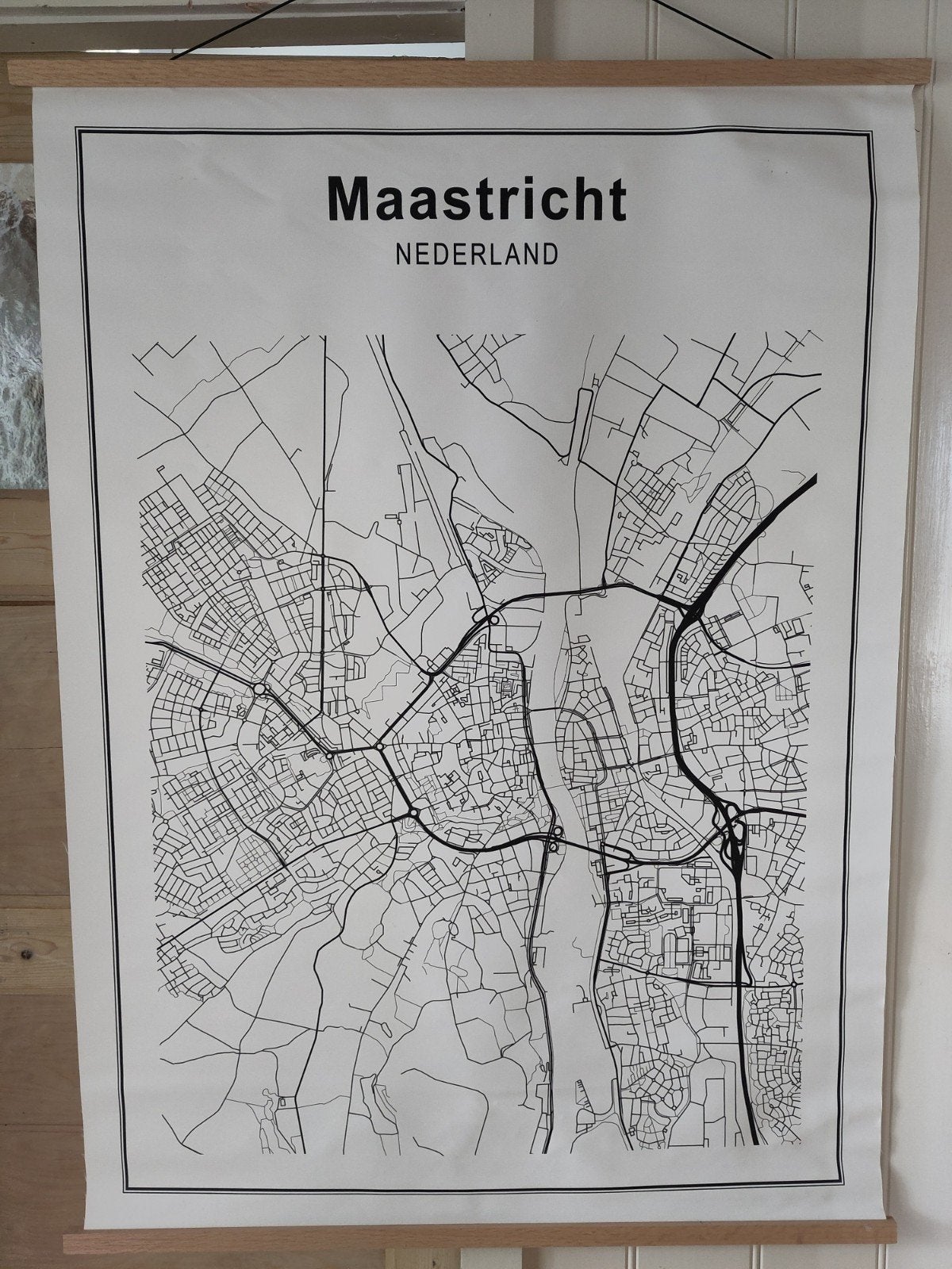 Stijlvolle stadskaart Maastricht - Nederland, 2000 tot heden, Nederland, Ophalen, Onbekend
