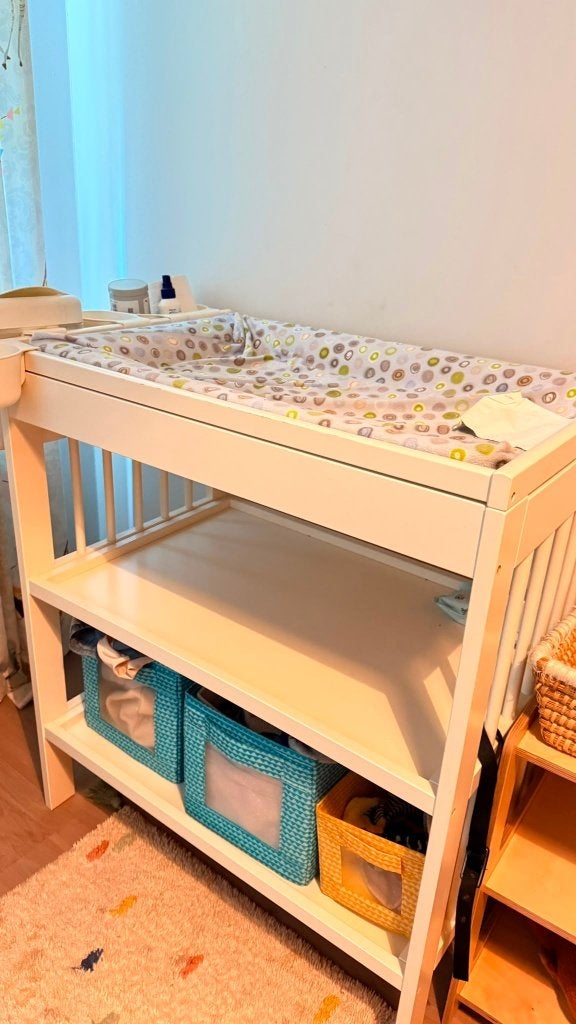IKEA GULLIVER Commode wit / IKEA changing table white, Ophalen, 50 tot 70 cm, Zo goed als nieuw, 75 tot 100 cm