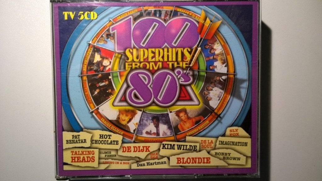 100 Superhits From The 80's (5 CD), Ophalen of Verzenden, Zo goed als nieuw, Pop, Album
