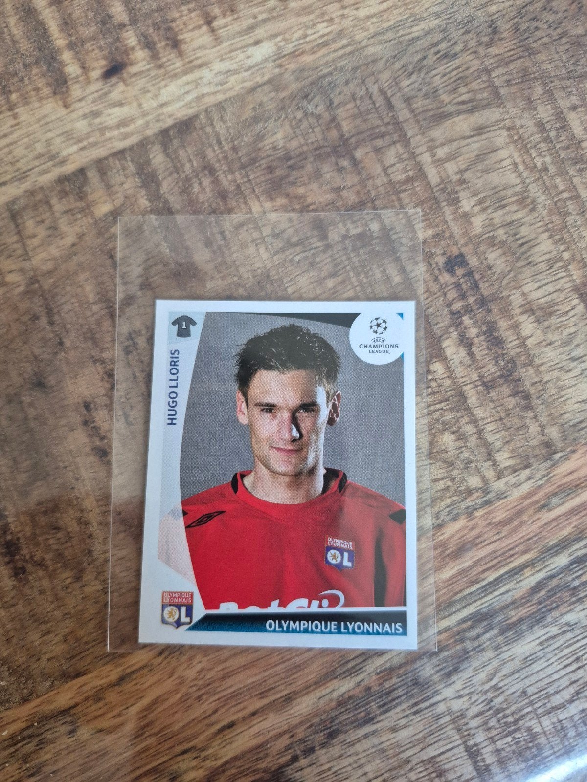 Panini Hugo Lloris 2009/2010, Ophalen of Verzenden, Nieuw, Plaatje