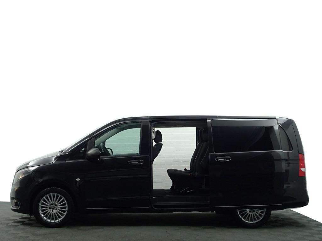 Mercedes-Benz Vito Tourer 114 BlueTEC Lang Avantgarde Aut- 9, Auto's, Gebruikt, 1912 kg, Zwart, Origineel Nederlands