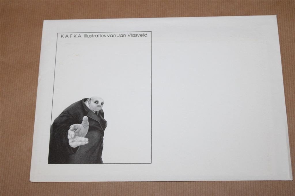 Kafka - Illustraties van Jan Vlasveld - Envelop met prenten, Ophalen of Verzenden, Zo goed als nieuw