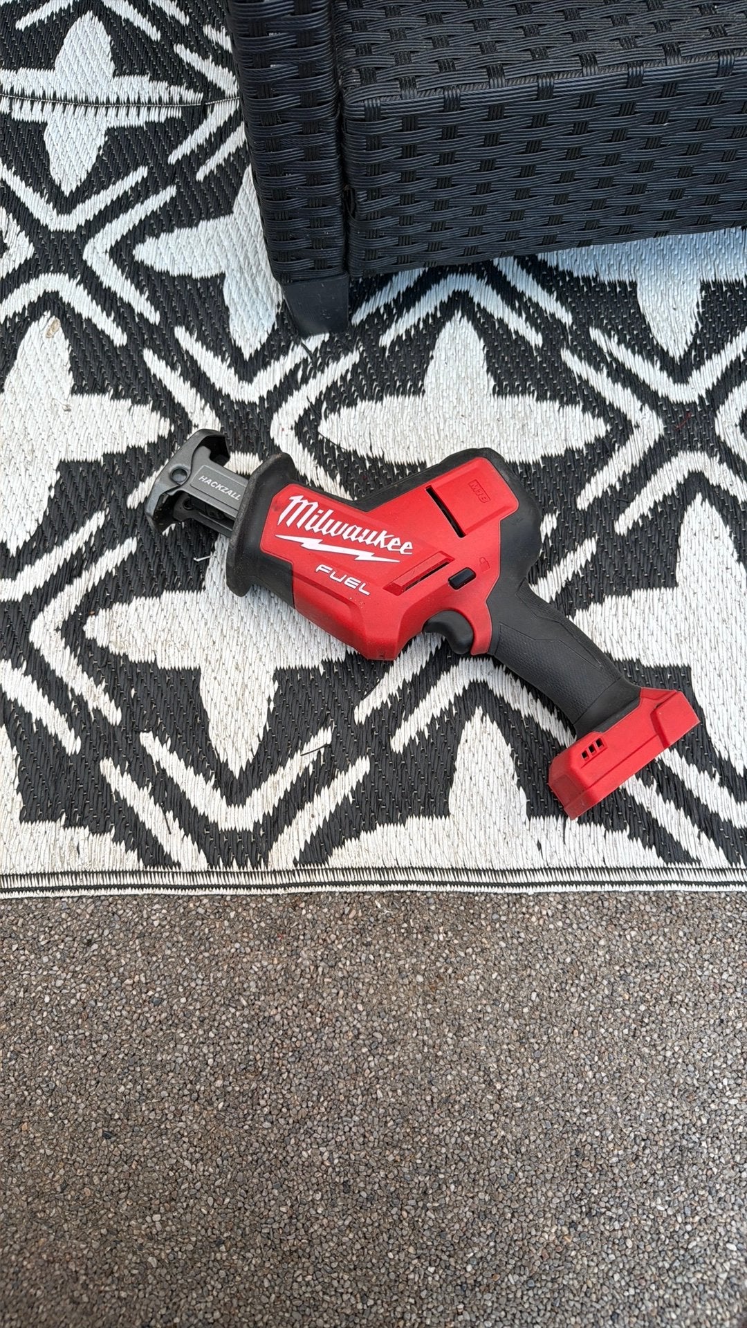 Milwaukee M18 FHZ-0X 18V Li-ion Accu Reciprozaag Body, Ophalen of Verzenden, Zo goed als nieuw, Overige typen, Milwaukee