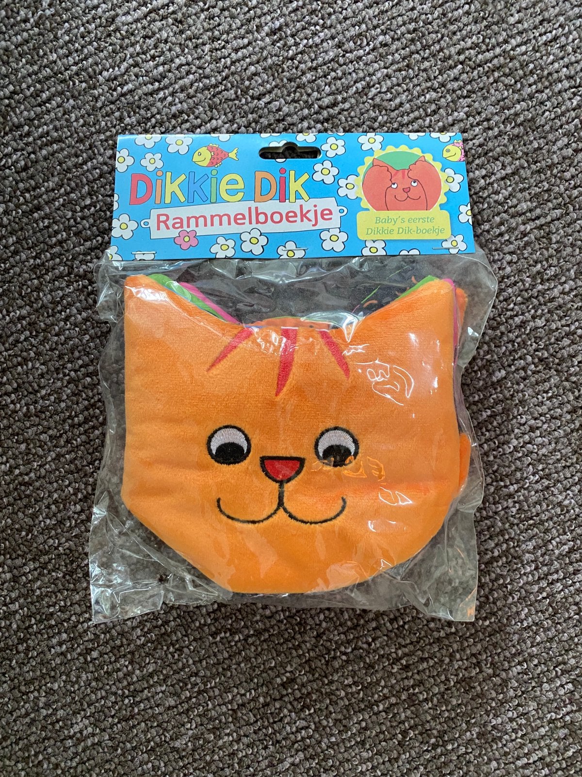 Dikkie dik baby rammelboekje knisperboekje nieuw, Ophalen, Nieuw, Kraamcadeau