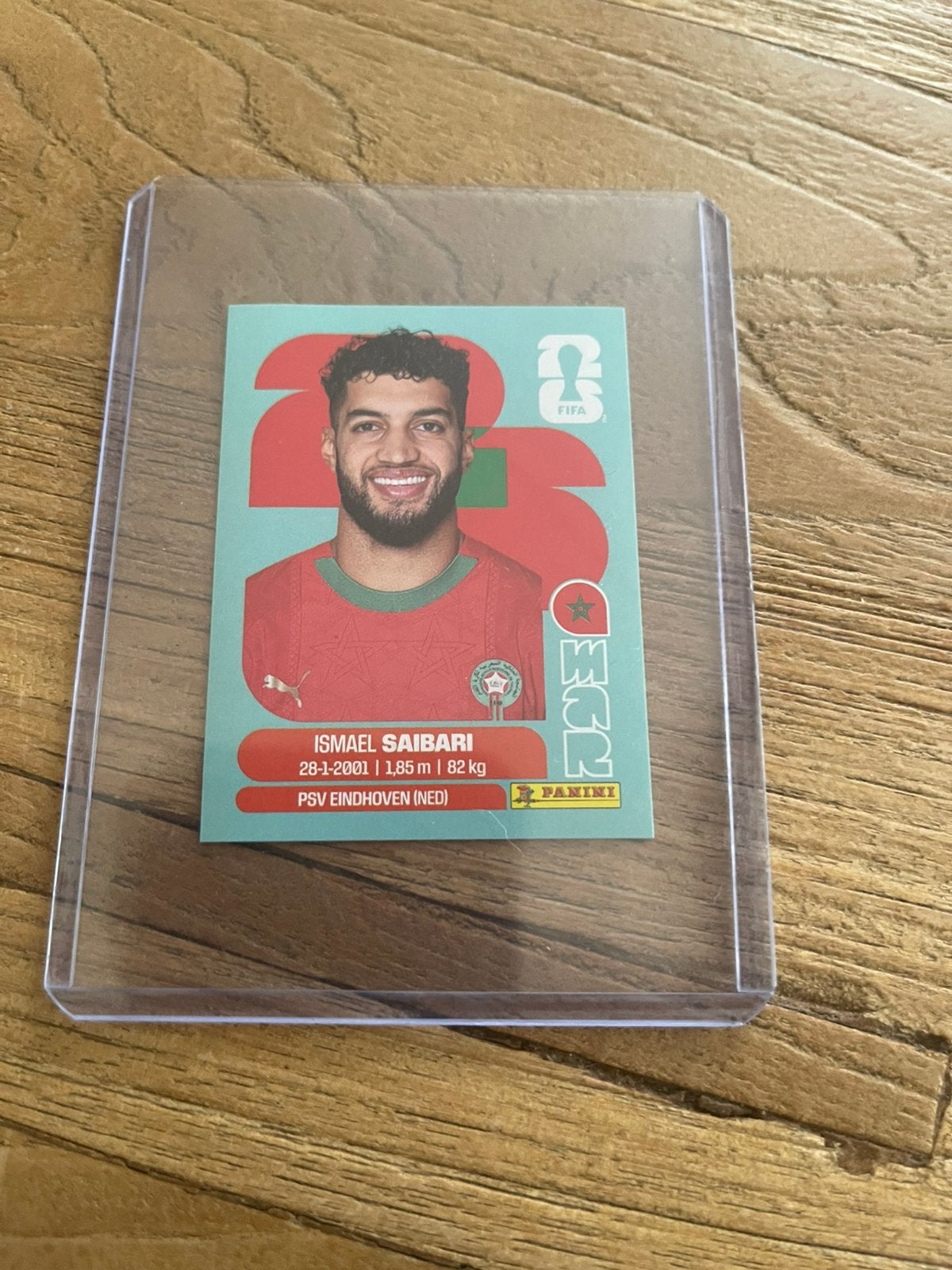 Ismael Saibari Marokko Panini WK 2026 Topps, Ophalen of Verzenden, Zo goed als nieuw, Sticker