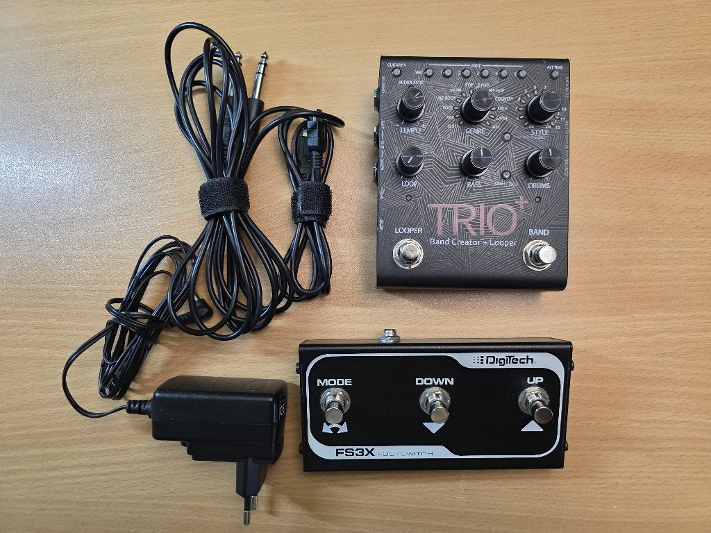 DigiTech Trio+ Band Creator & Looper + FS3X Footswitch, Ophalen of Verzenden, Zo goed als nieuw, Overige typen