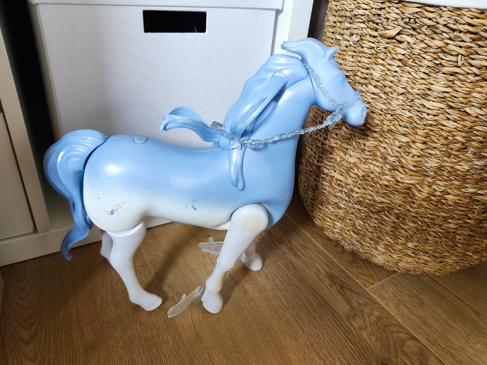 Anna, Elsa en paard uit Frozen 2, Ophalen of Verzenden, Gebruikt, Barbie