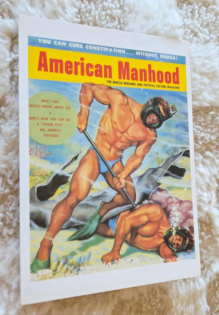 American Manhood - Gespierde duikers, Verzenden, Ongelopen, Overige thema's