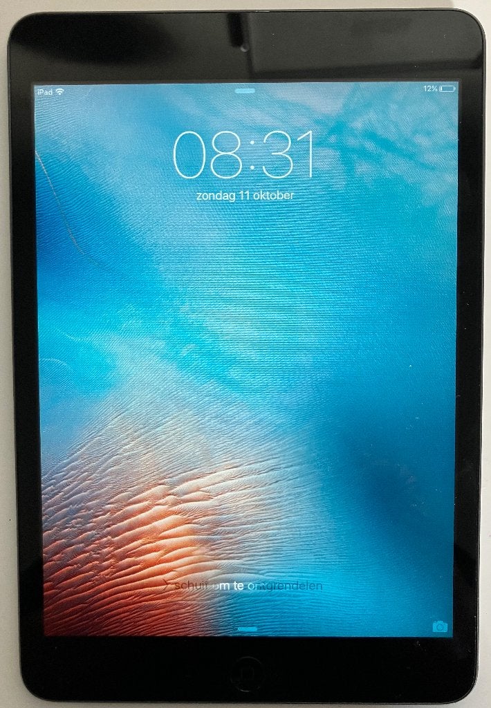 iPad mini 2012, Computers en Software, Ophalen, Gebruikt, Apple iPad, Zwart