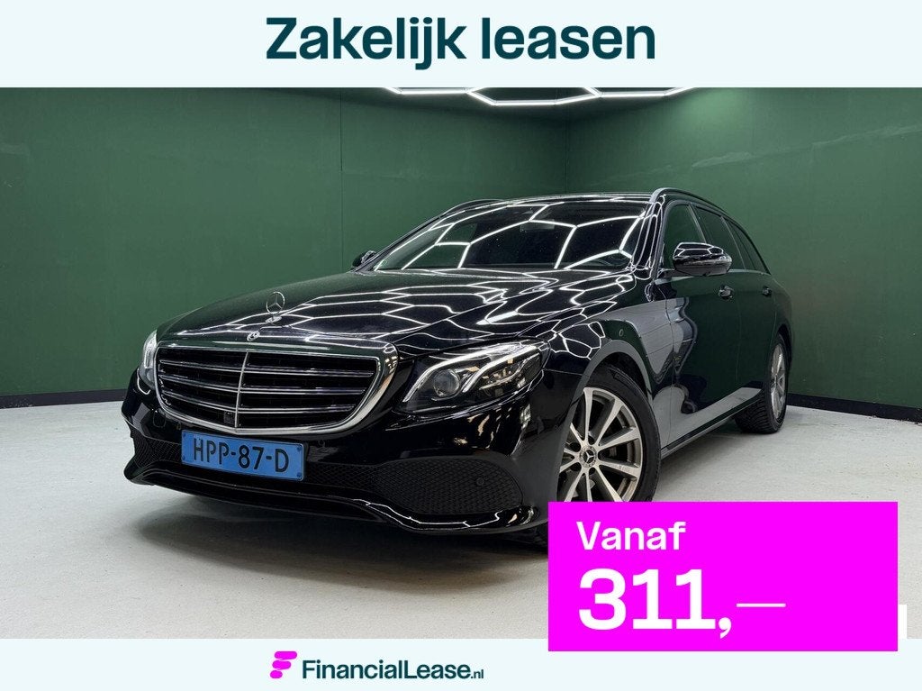 Mercedes E-klasse Estate 220 d | Taxi klaar | 360-Camera, Automaat, Zwart, Diesel, Geïmporteerd
