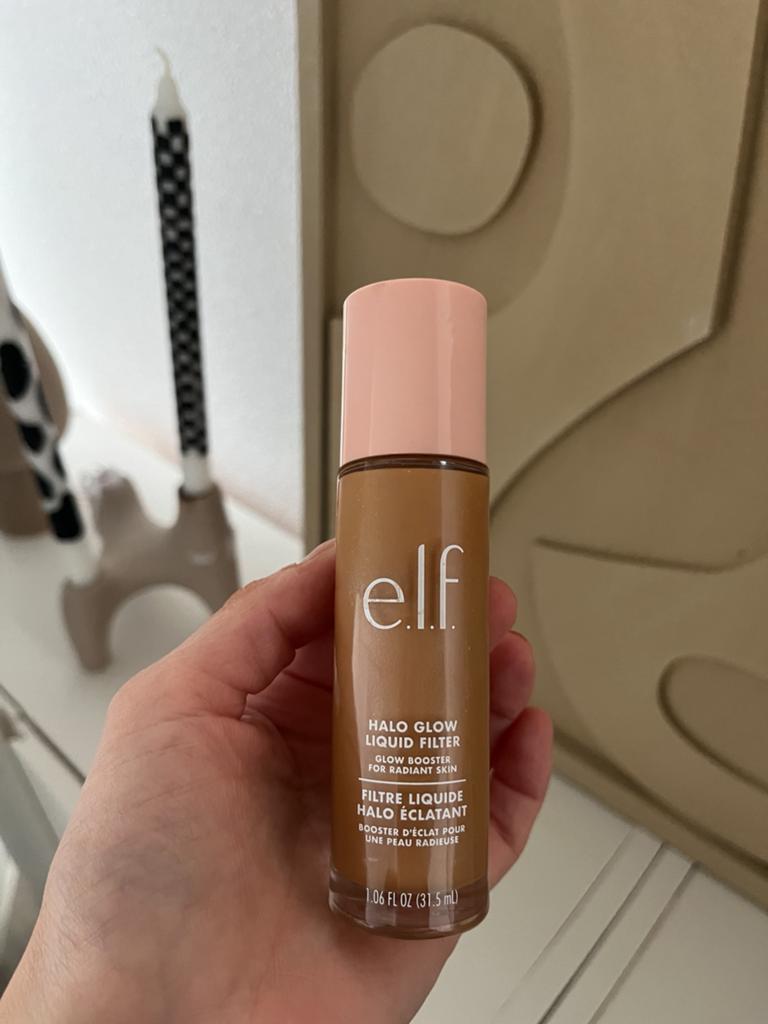 Elf glow medium tan, Ophalen of Verzenden, Zo goed als nieuw, Gehele gezicht