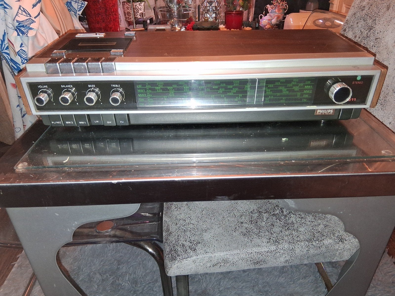 philips 22RH811 hifi-combinatie(defect!!), Ophalen of Verzenden, Philips