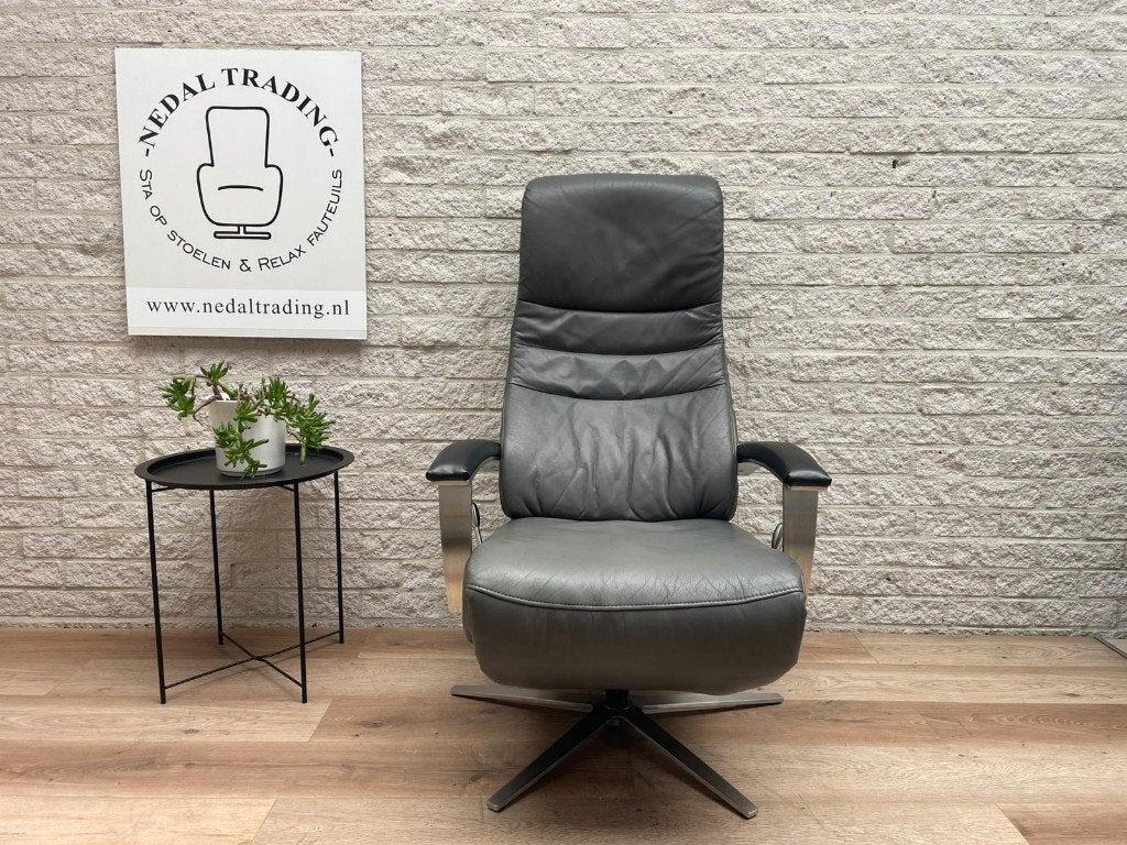 Hukla relax fauteuil relax stoel verstelbaar Extra Large, Huis en Inrichting, Fauteuils, N, N, Leer, Ophalen of Verzenden