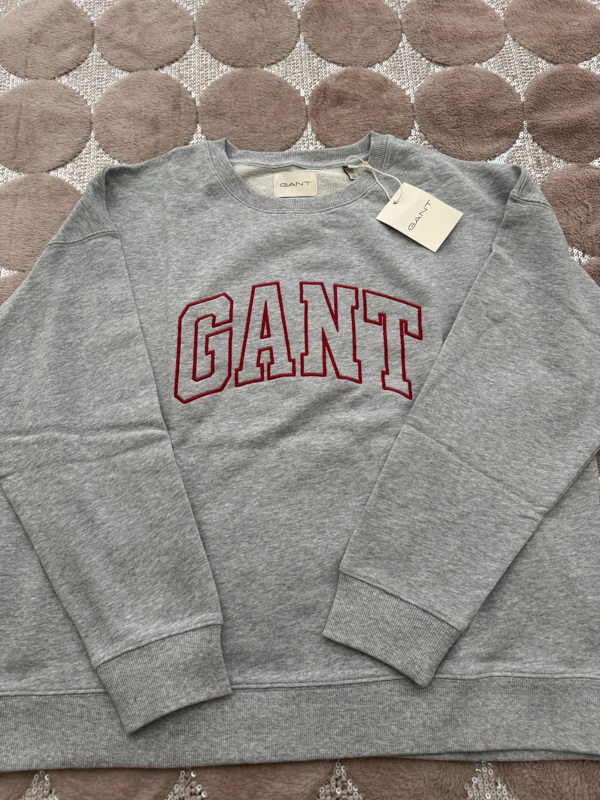 Nieuwe GANT trui XXL grijs - Winkelwaarde 140 euro, Ophalen of Verzenden, Nieuw, Grijs