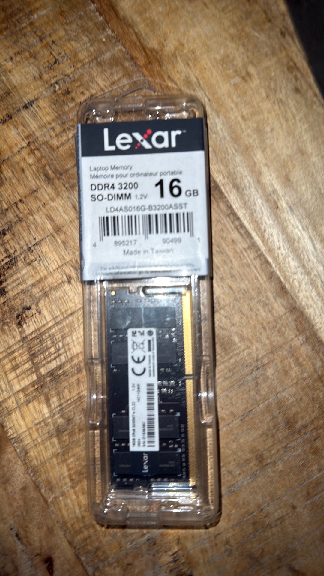 Ram module laptop 16gb 3200Mhz, Computers en Software, DDR4, Ophalen of Verzenden, Zo goed als nieuw, Laptop