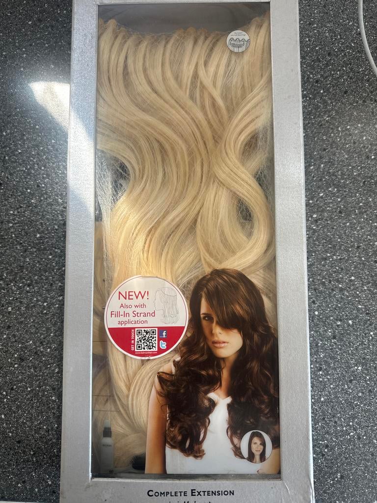 Balmain Hair Extensions Blond - Nieuw (doos beschadigd), Ophalen of Verzenden, Zo goed als nieuw, Pruik of Haarverlenging