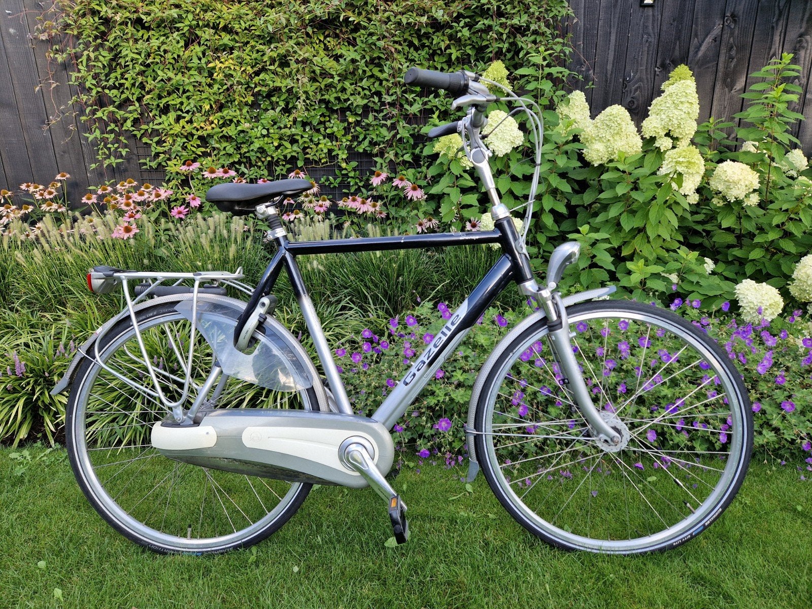 Gazelle herenfiets 61cm, Fietsen en Brommers, Ophalen, Gebruikt, Versnellingen, 57 tot 61 cm
