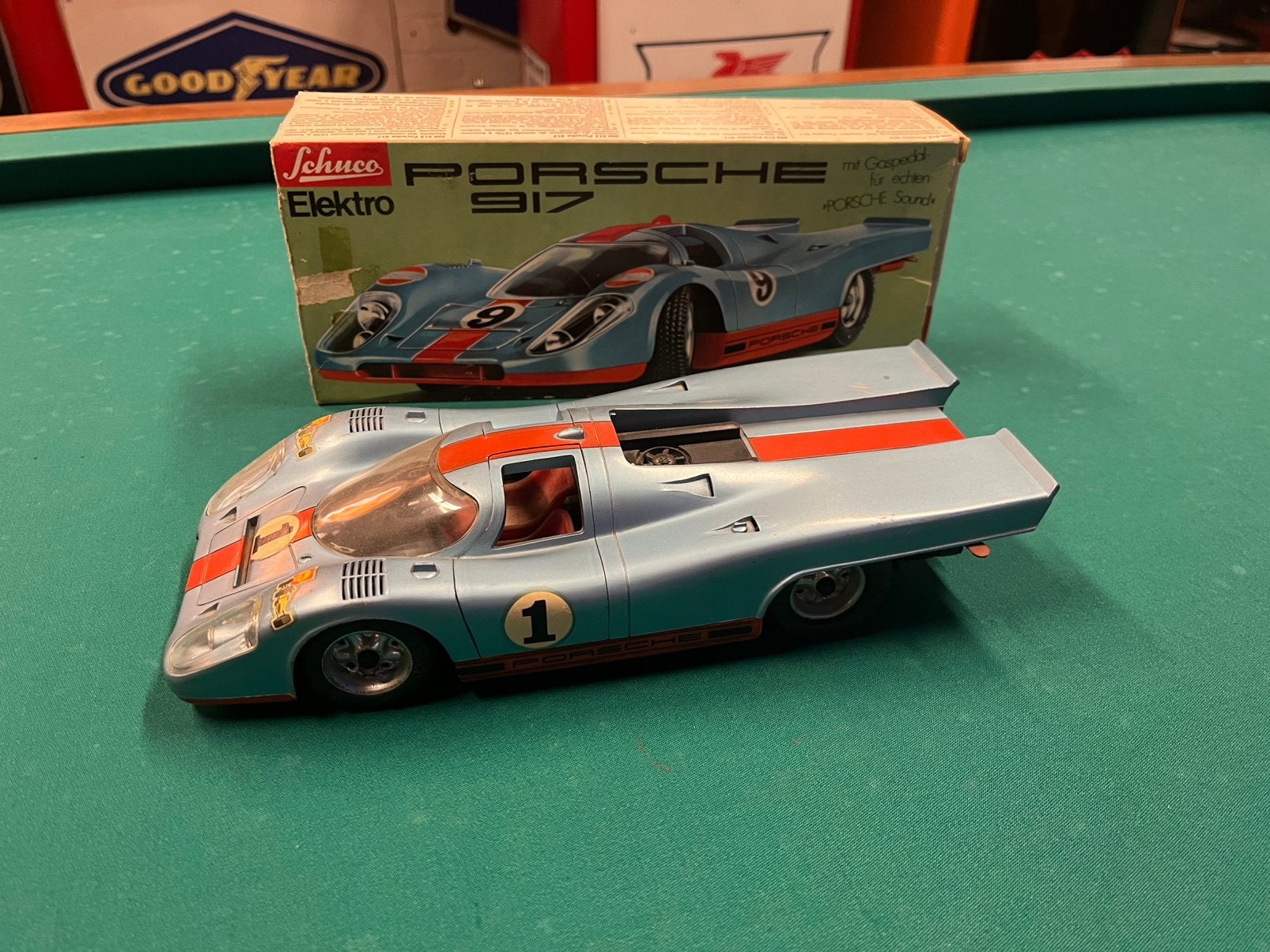 Schuco porsche 917, Antiek en Kunst, Ophalen