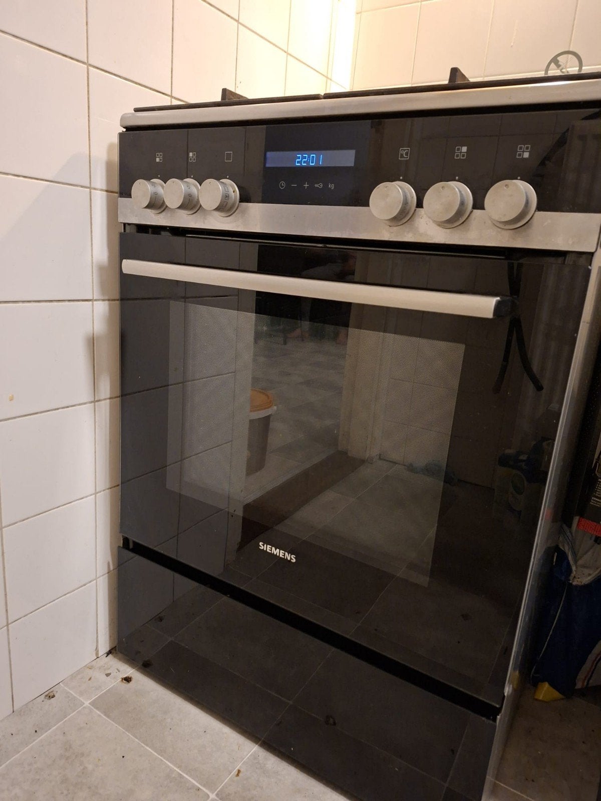 Siemens Vrijstaand Gasfornuis met Oven - Zo goed als nieuw, 60 cm of meer, Zo goed als nieuw, Gas, Vrijstaand