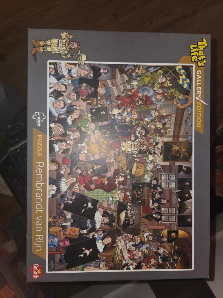 Puzzel That's Life Gallery Edition Rembrandt van Rijn, Ophalen of Verzenden