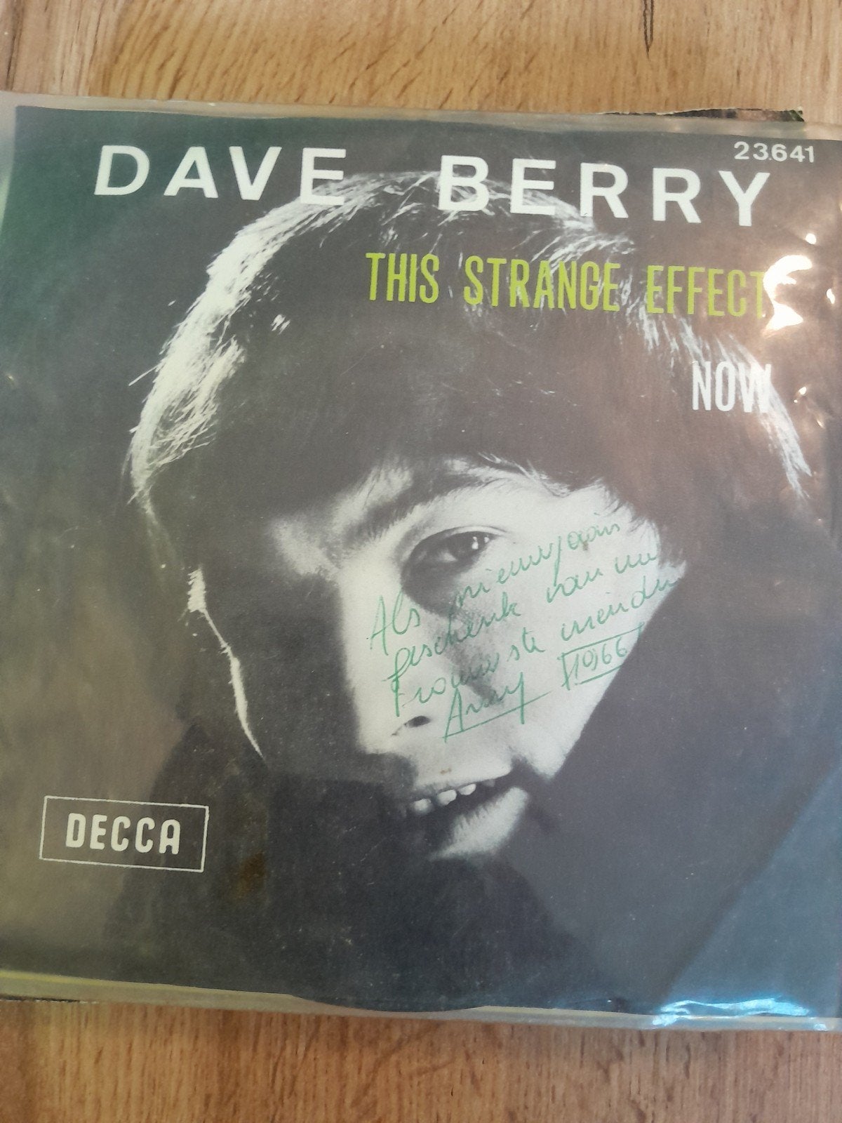 dave berry 7inch this strange effect, Ophalen of Verzenden, Zo goed als nieuw, Pop
