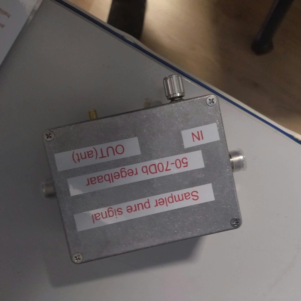 pure signal sampler, Telecommunicatie, Ophalen of Verzenden, Nieuw
