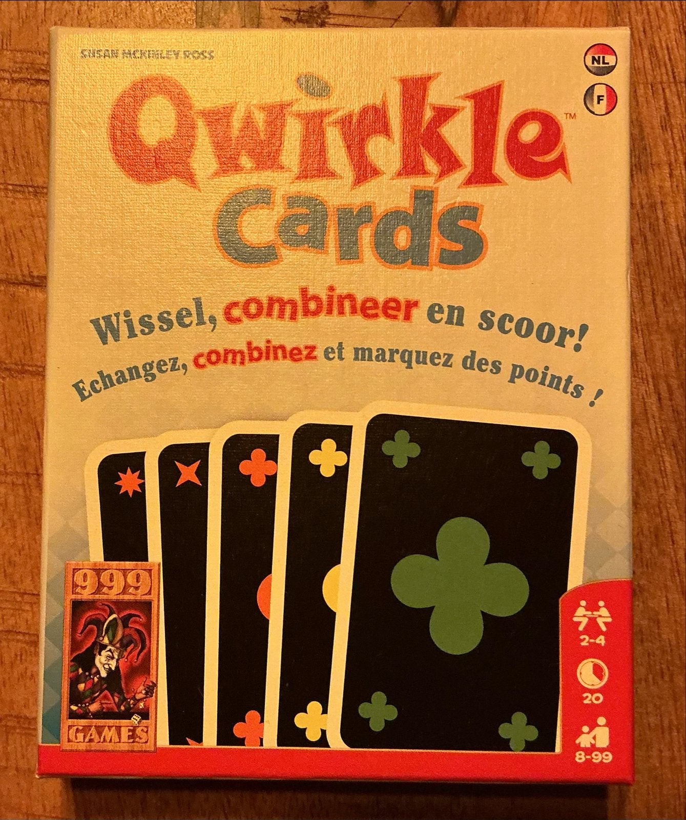 Qwirkle Cards - Het snelle kaartspel voor het hele gezin!, Drie of vier spelers, Ophalen, Nieuw
