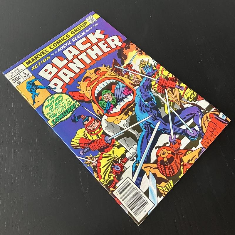 Black Panther Vol.1 #6 (1977) VF+ (8.5), Eén comic, Amerika, Marvel Comics, Ophalen of Verzenden