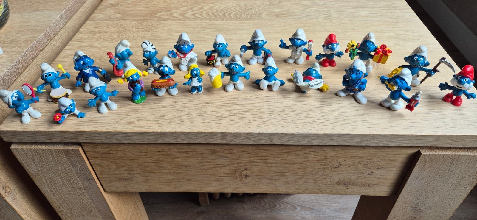 Diverse smurfen., Verzamelen, Smurfen, Ophalen of Verzenden, Zo goed als nieuw, Verschillende Smurfen