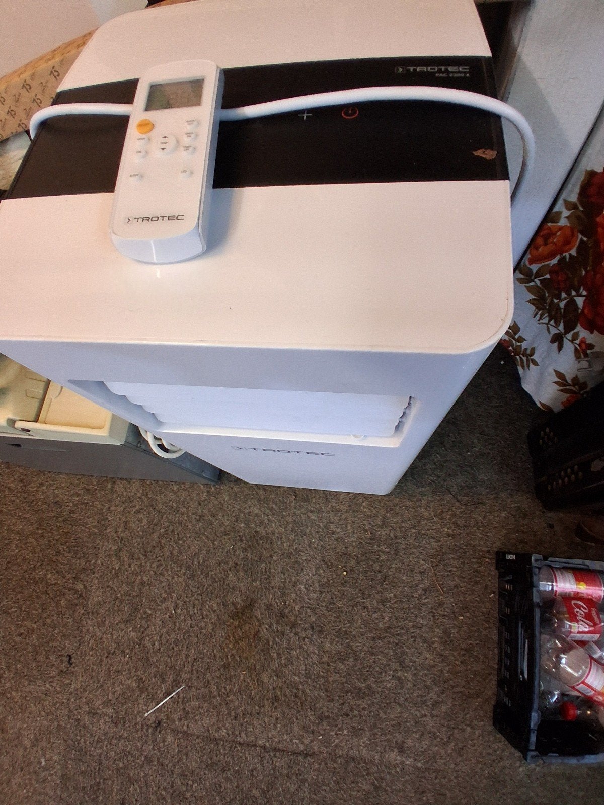 Trotec Mobiele Airco met Afstandsbediening, Minder dan 60 m³, 3 snelheden of meer, Ophalen of Verzenden, Zo goed als nieuw