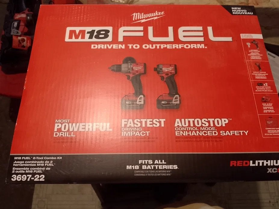Milwaukee M18 Gereedschapsset., Ophalen of Verzenden, Zo goed als nieuw