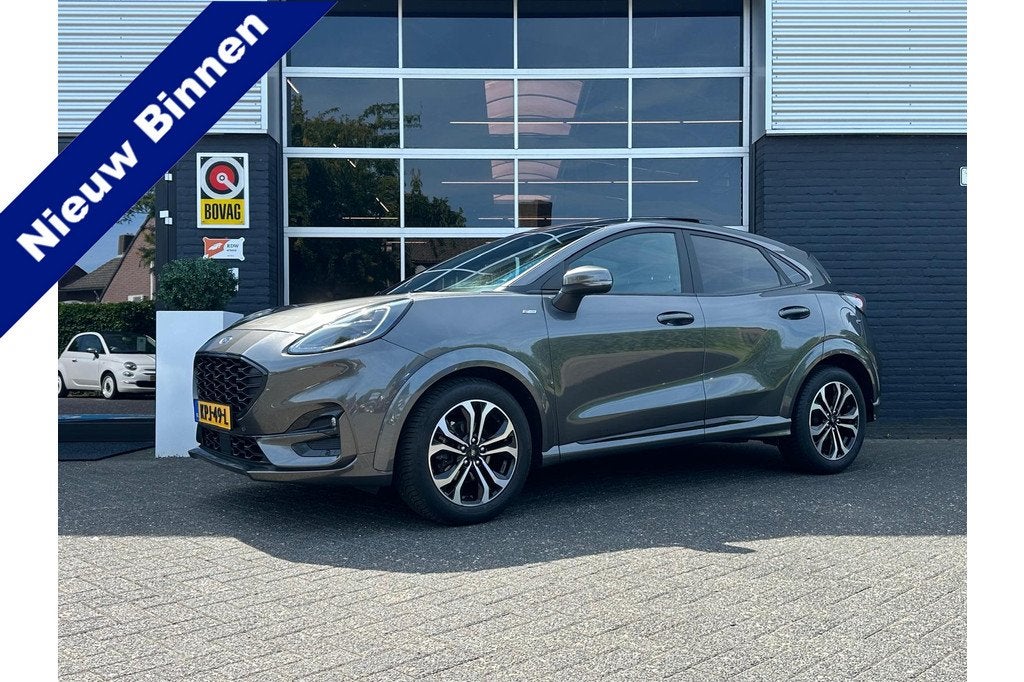 Ford Puma 1.0 ST-Line Titanium X Automaat, VirtualCockpit, P, Auto's, Ford, 1226 kg, Leder en Stof, 3 cilinders, SUV of Terreinwagen