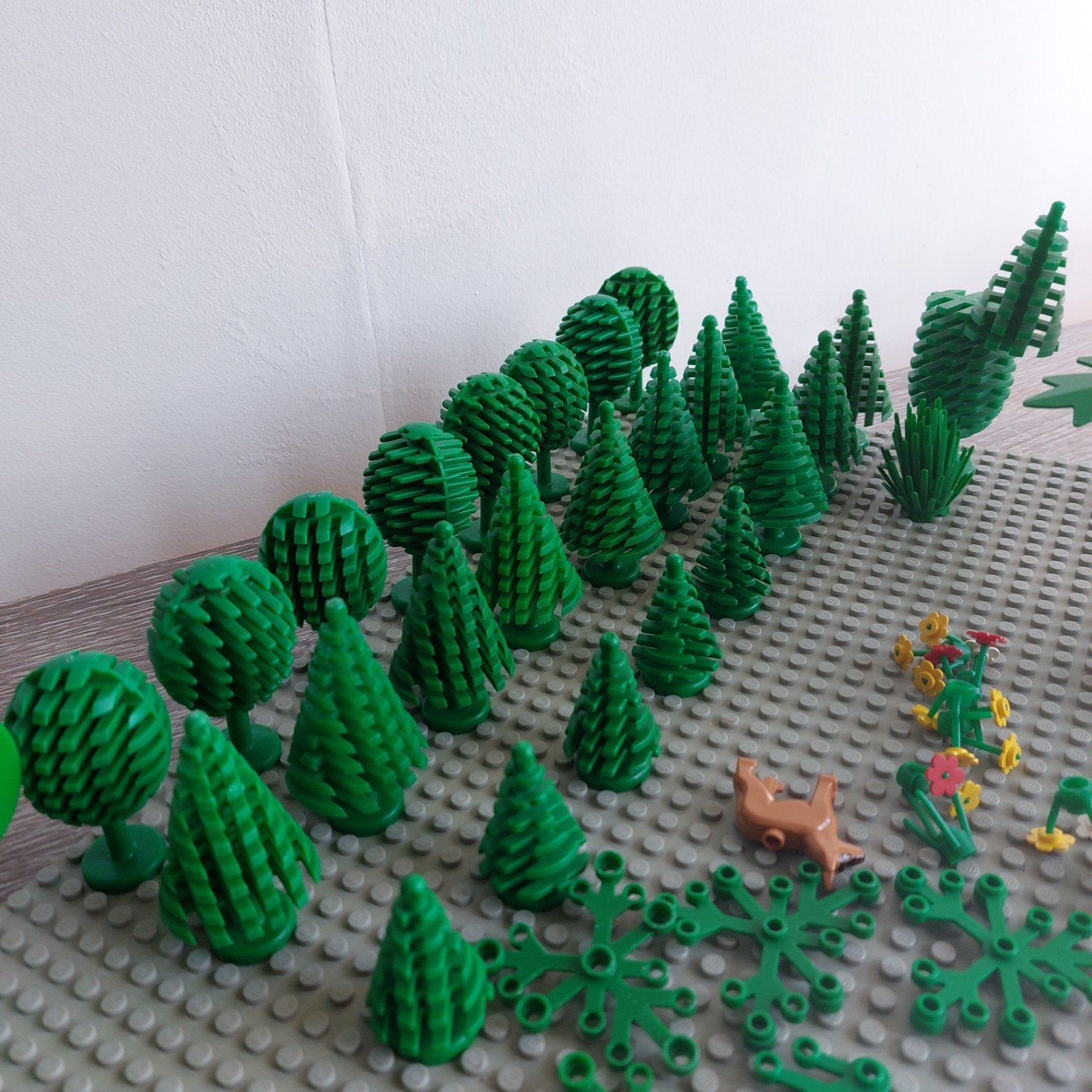 Grote hoeveelheid LEGO planten, bomen en bloemen, Kinderen en Baby's, Speelgoed | Duplo en Lego, Ophalen of Verzenden, Gebruikt