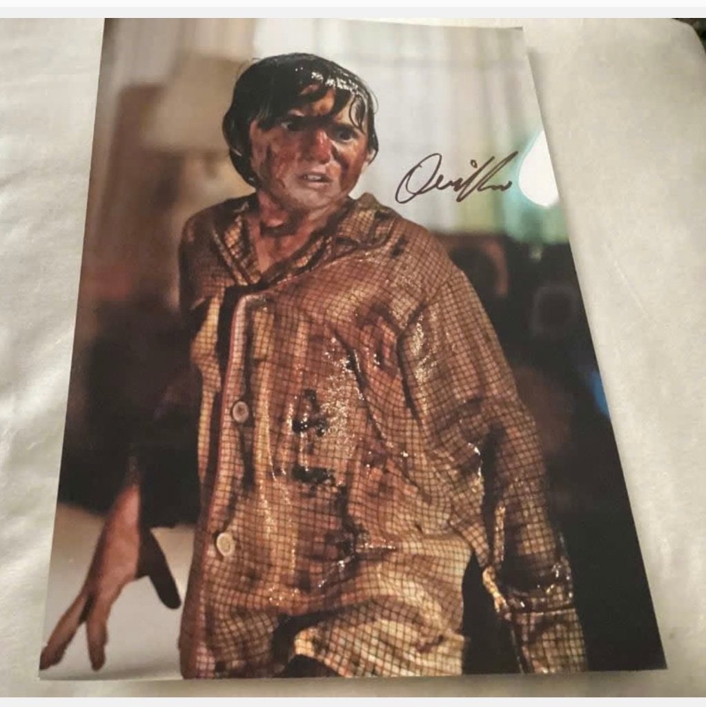 Handtekening Oliver Robins - Poltergeist, Verzamelen, Ophalen of Verzenden, Zo goed als nieuw, Foto of Kaart