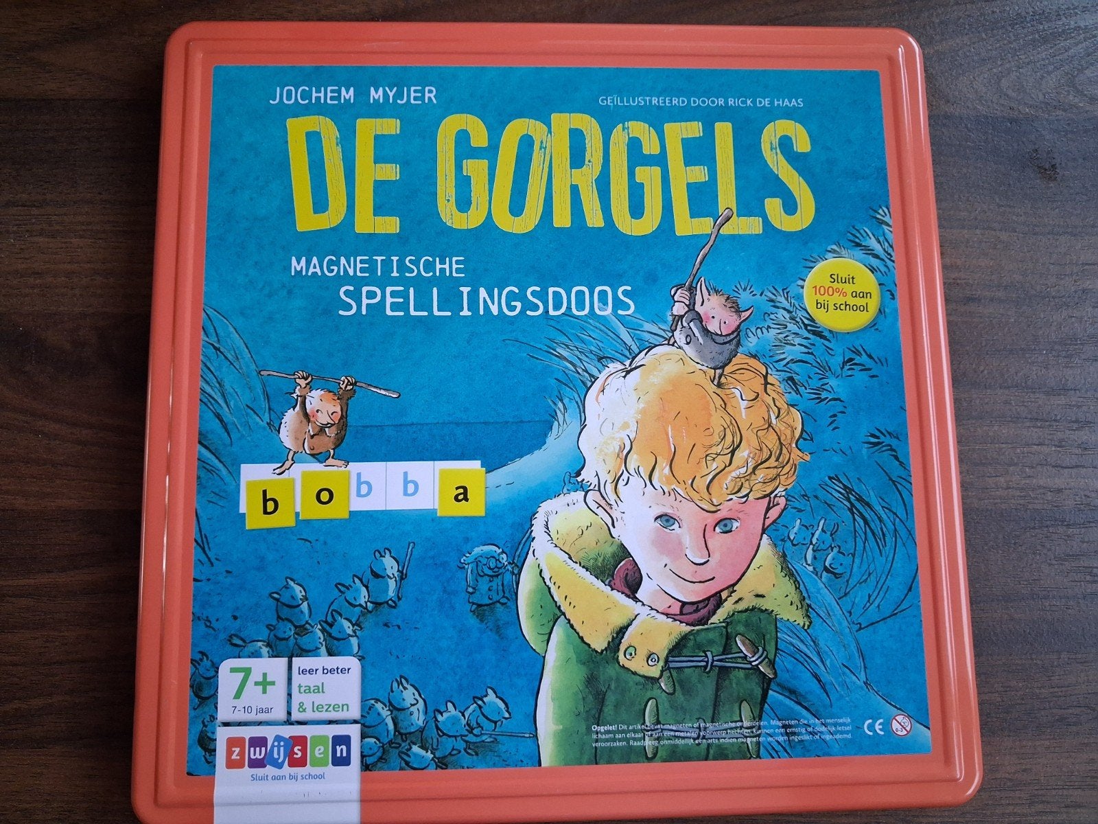 De Gorgels Magnetische Spellingsdoos - Taal en Lezen, Ophalen of Verzenden, Zo goed als nieuw, Taal en Lezen