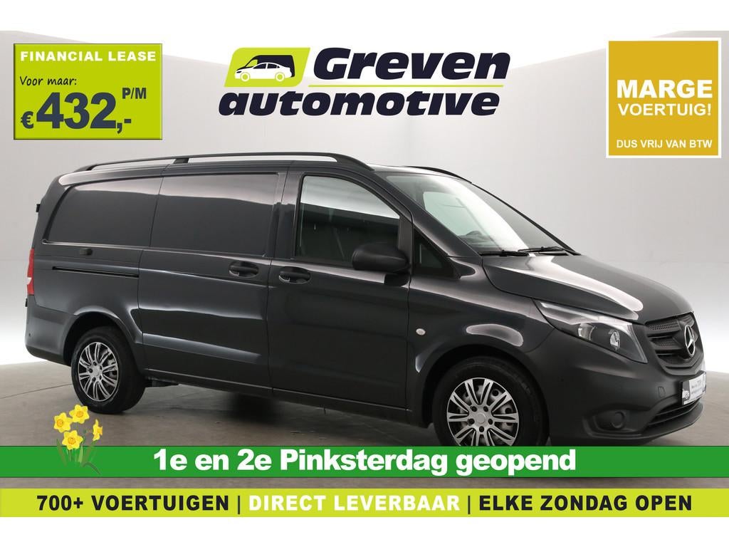 Mercedes-Benz Vito CDI Lang 140PK | Marge | Airco | Cruise |, Auto's, Bestelauto's, Bedrijf, Te koop, ABS, Airbags, Airconditioning