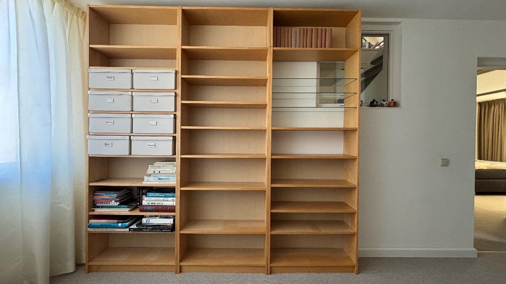 Boekenkasten, Ophalen, Gebruikt, 200 cm of meer, 50 tot 100 cm