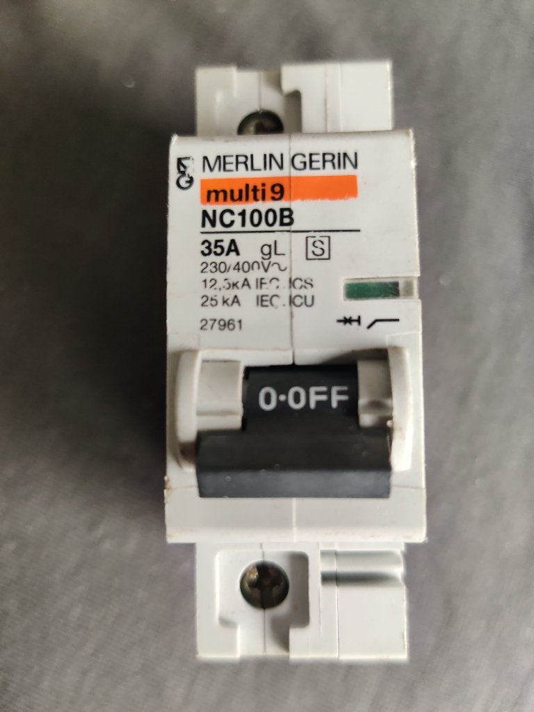 Merlin Gerin multi9 NC100B 35A, Ophalen of Verzenden, Nieuw