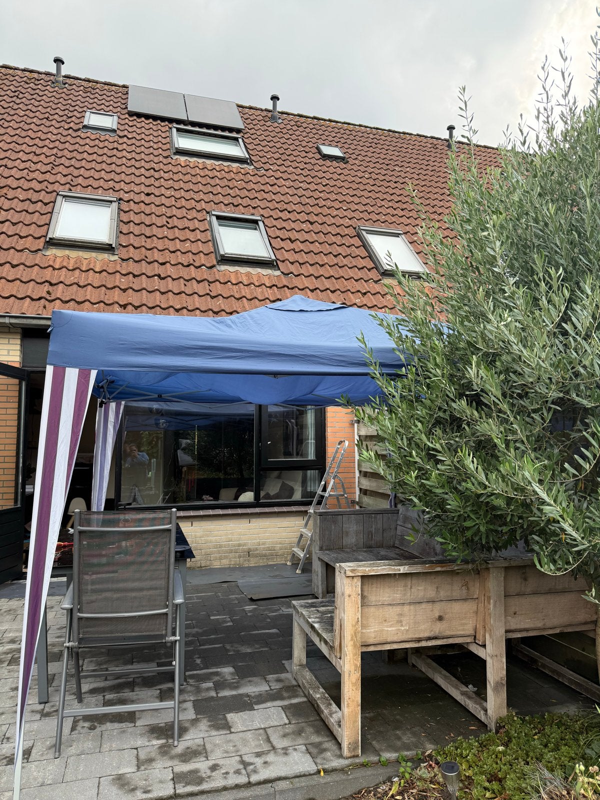 Compacte Partytent - Ideaal voor Tuinfeesten en Evenementen, Tuin en Terras, Partytenten, Ophalen, Gebruikt, Opvouwbaar, Partytent