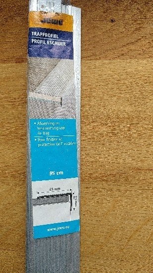 Trapprofiel (aluminium) 45mm x 95cm, Ophalen, Overige materialen, Overige typen, Nieuw