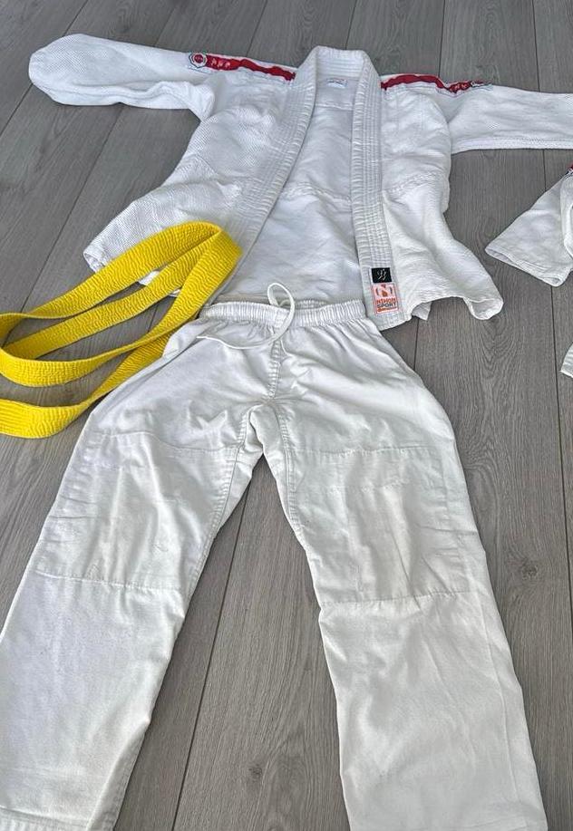 Judo pak 130 cm, Maat XS of kleiner, Ophalen of Verzenden, Gebruikt, Judo