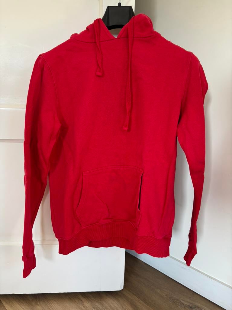 Hoodie, Ophalen of Verzenden, Zo goed als nieuw, Maat 36 (S), Rood