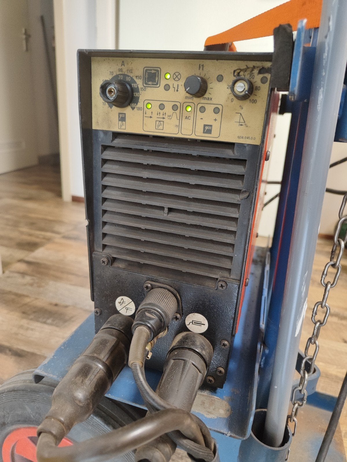 Lorch Handy-TIG 210 AC/DC Inverter Lasapparaat, Doe-het-zelf en Verbouw, Ophalen of Verzenden, Gebruikt, 150 tot 250 ampère, Tig