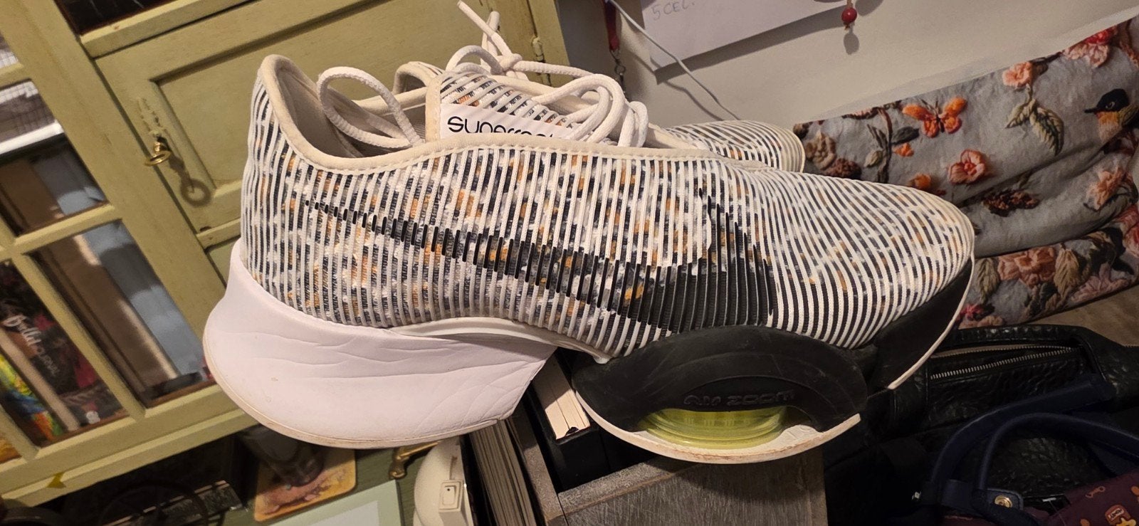 Nike Air Zoom SuperRep 2 Leopard Premium - Maat 37.5, Nike, Ophalen of Verzenden, Zo goed als nieuw, Wit